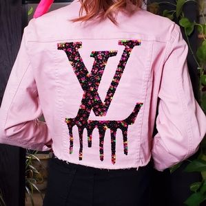 Denim jacket customized